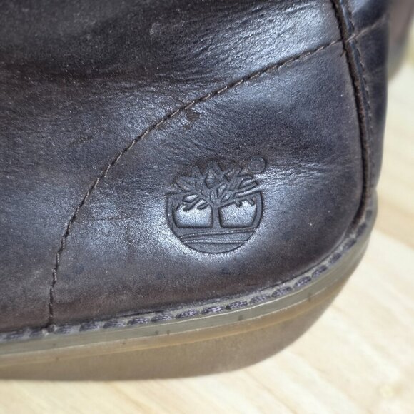 Timberland Earthkeepers 5949R Front Travel Brown Leather Chukka Mens Boots.Sz 11 - Picture 7 of 9